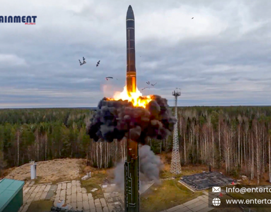 Russia Launches ICBM in Major Airstrike on Ukraine's Industrial Heartland